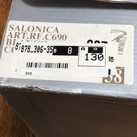 Aldo Rafia Ankle Tie Rhinestone Sandals - Picture 9 of 10